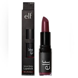 ELF Velvet Matte Lipstick Berry Bordeaux New In Package NIP